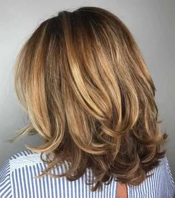 coupe mi longue dégradée